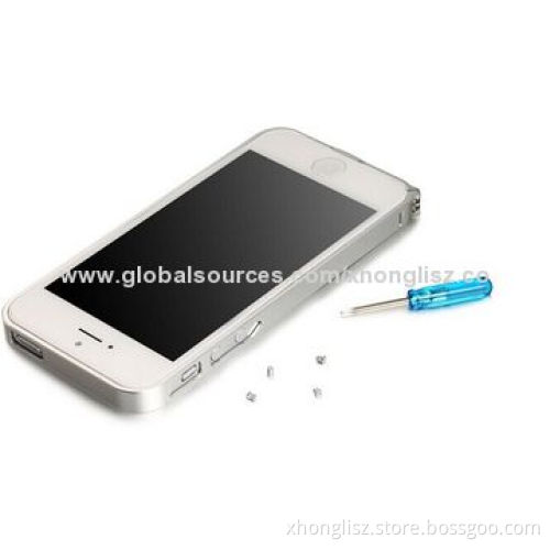 Aluminum Alloy Metal Frame Bumper Case for iPhone 5/5S, Various Colors Available